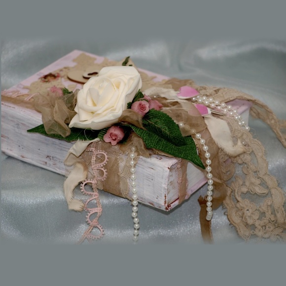 Book Of Love 3 - Mixed Media Altered Book Sculpture by Kathy Morton Stanion - Picture 7 of 10